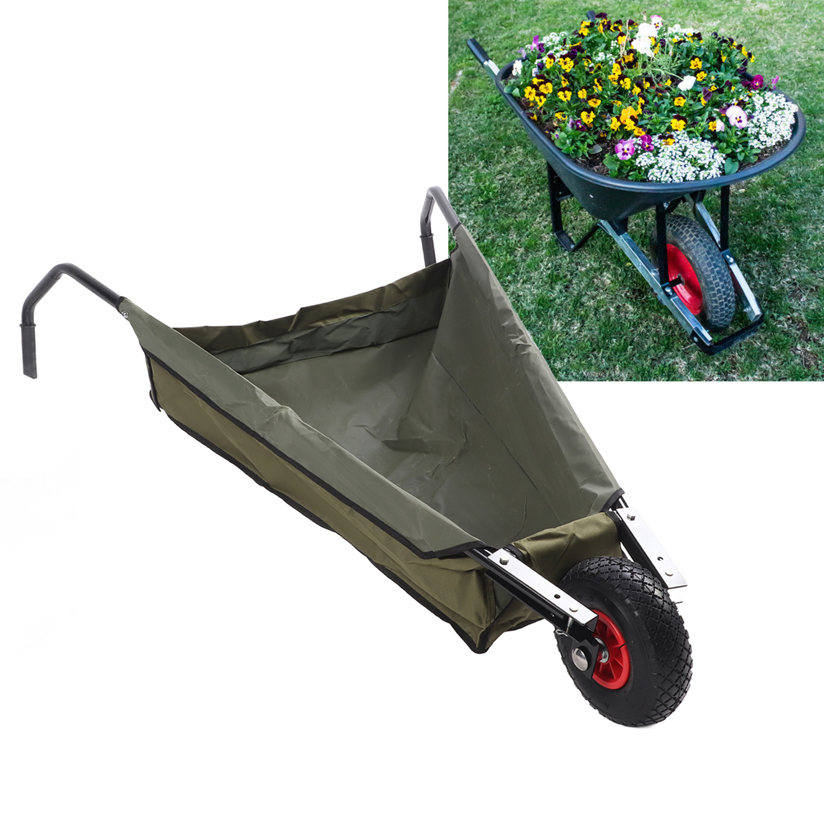 Grow Bags - Bahçe El Arabası Katlanabilir Bahçe El