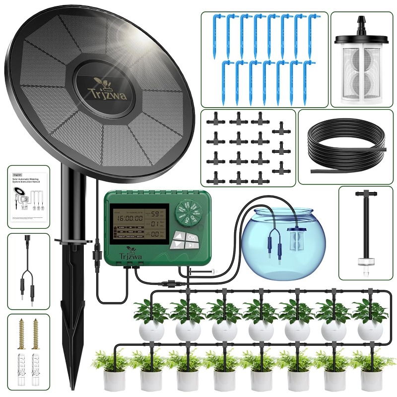 Automatic Plant Waterer - Güneş Sulama Ekipmanları Sera Sulama Damla