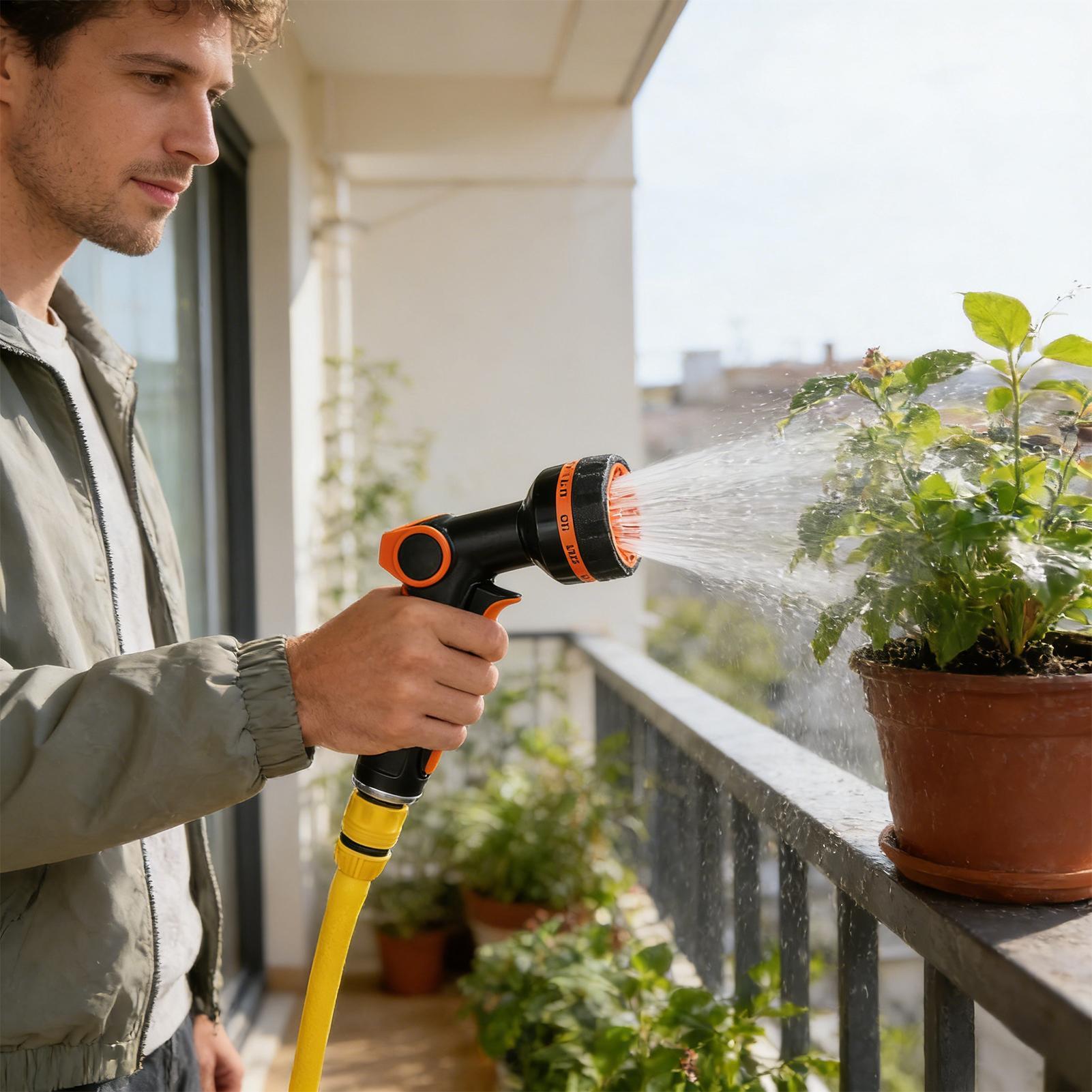 Garden Hose Nozzle - Araba Yıkama Hortumu Nozulu 5 Sulama