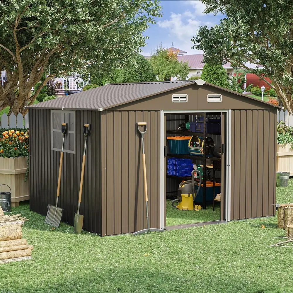 Gardening Tools Storage - 10T x 8T Açık Hava Metal