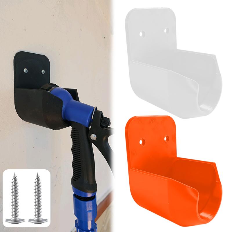 Gardening Tools Storage - Duvara monte bahçe hortumu nozul braketi