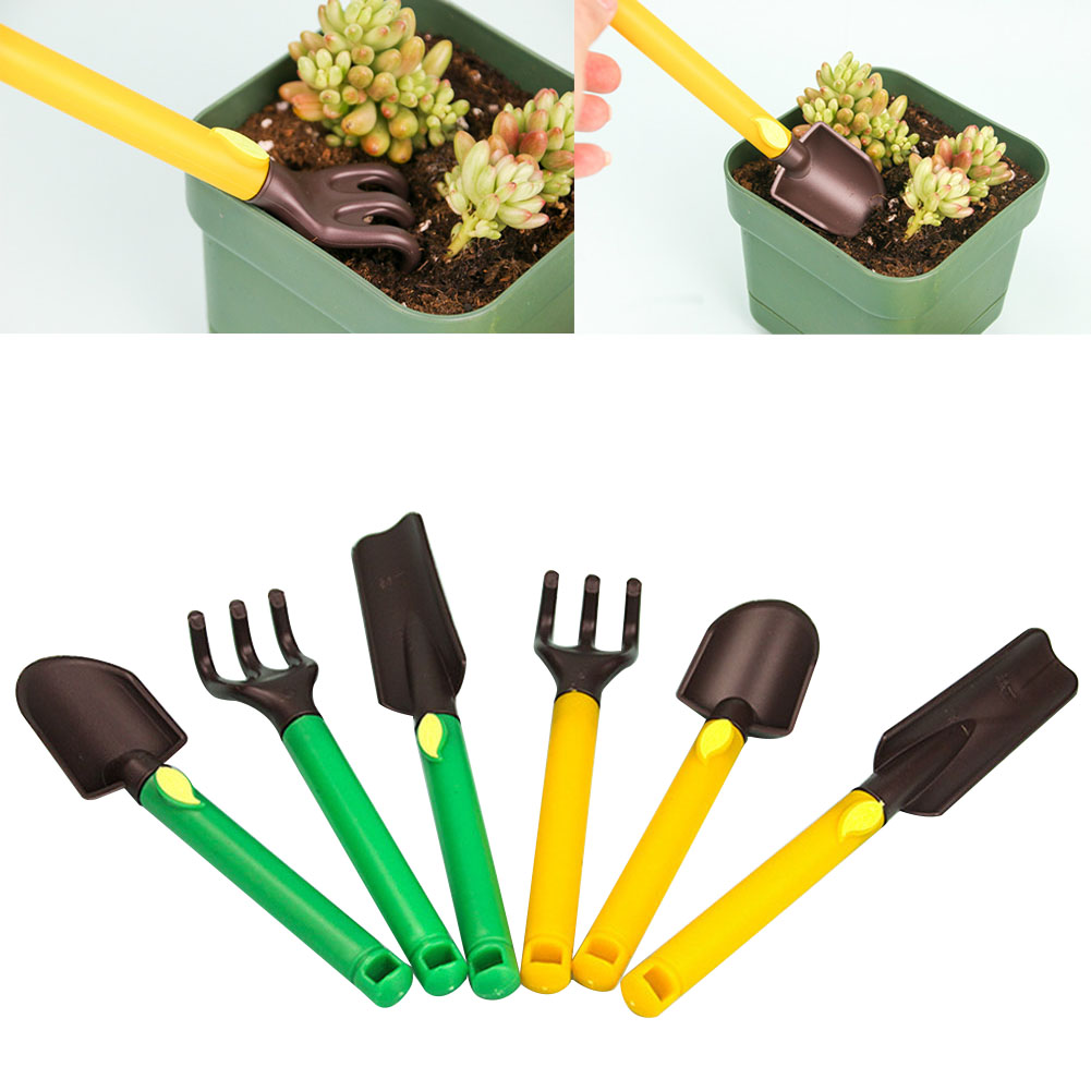 Gardening Tools For Toddlers - 3 adet Çocuk Bahçe Aletleri Seti