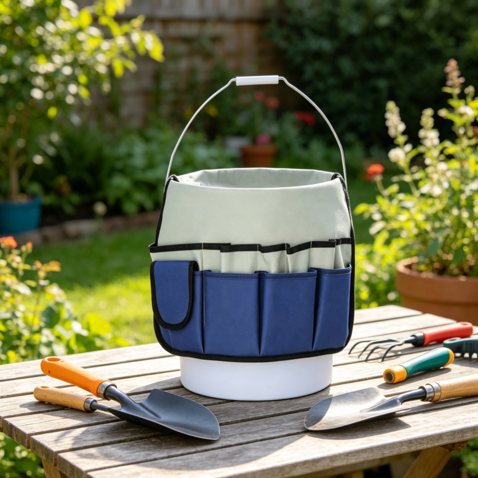 Gardening Tools Organizer - Bahçe Alet Çantası Büyük Kapasiteli Çok