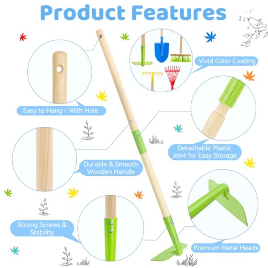 Bahçe Alet Seti: Güvenli Çocuk - Gardening Tools For Toddlers incelemesi ve fiyatı