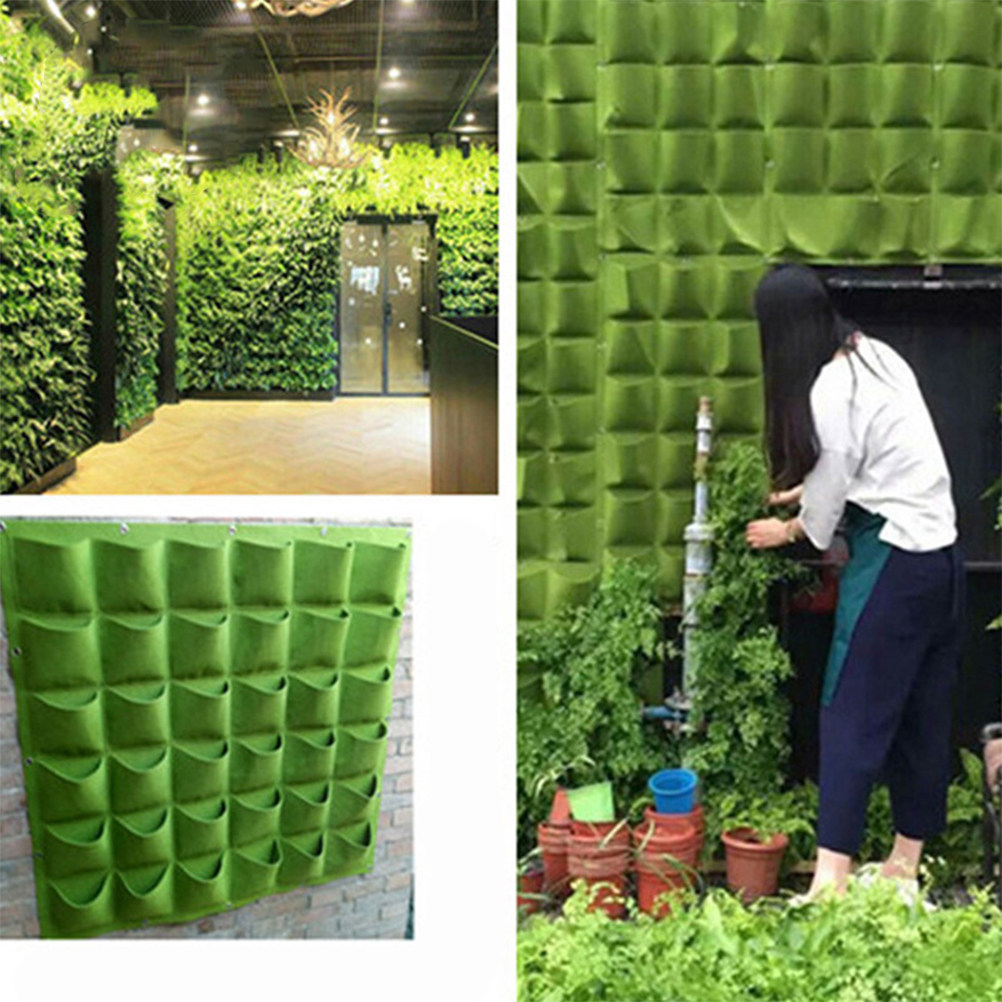 1 Adet Dikey Keçe Asılı Saksı  - Grow Bags incelemesi ve fiyatı