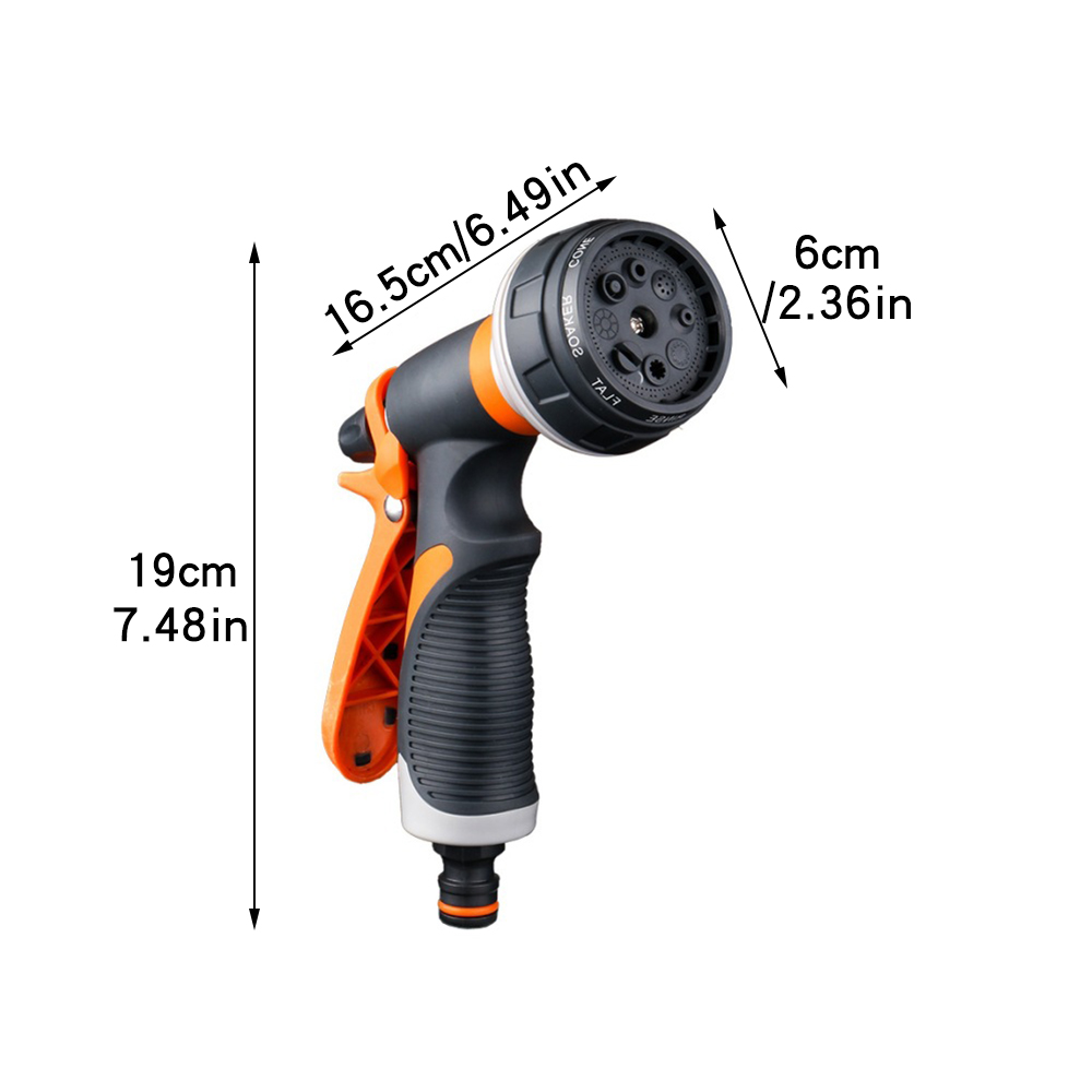 8 Desen Bahçe Su Tabancası Hor - Gardening Tools Youtube incelemesi ve fiyatı