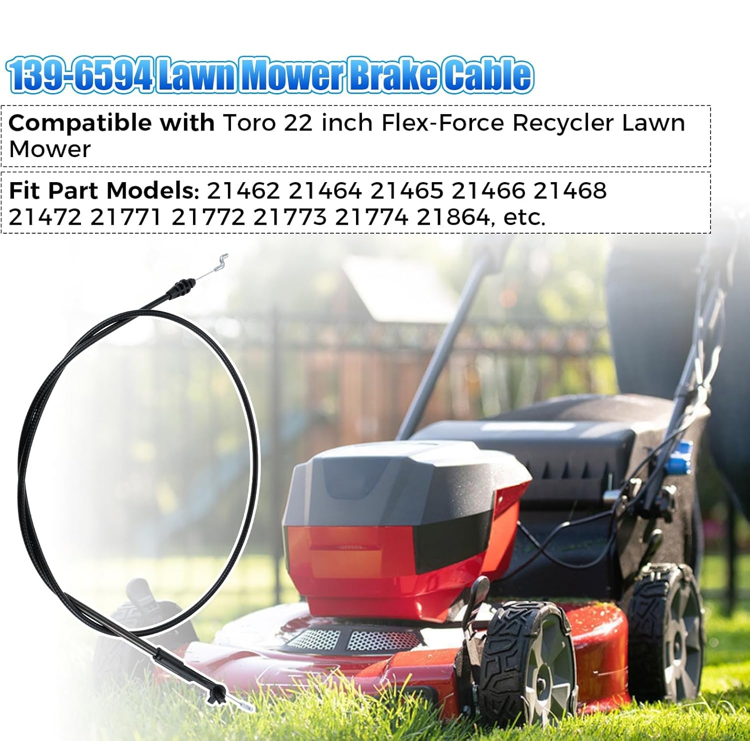 139-6594 PP B&S Fren Kablosu,  - Gardening Tools B&M incelemesi ve fiyatı