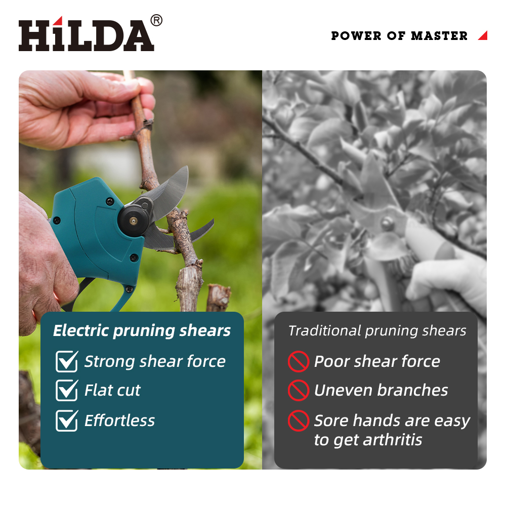 HILDA 18V Fırçasız Akülü Elekt - Gardening Tools Usa incelemesi ve fiyatı