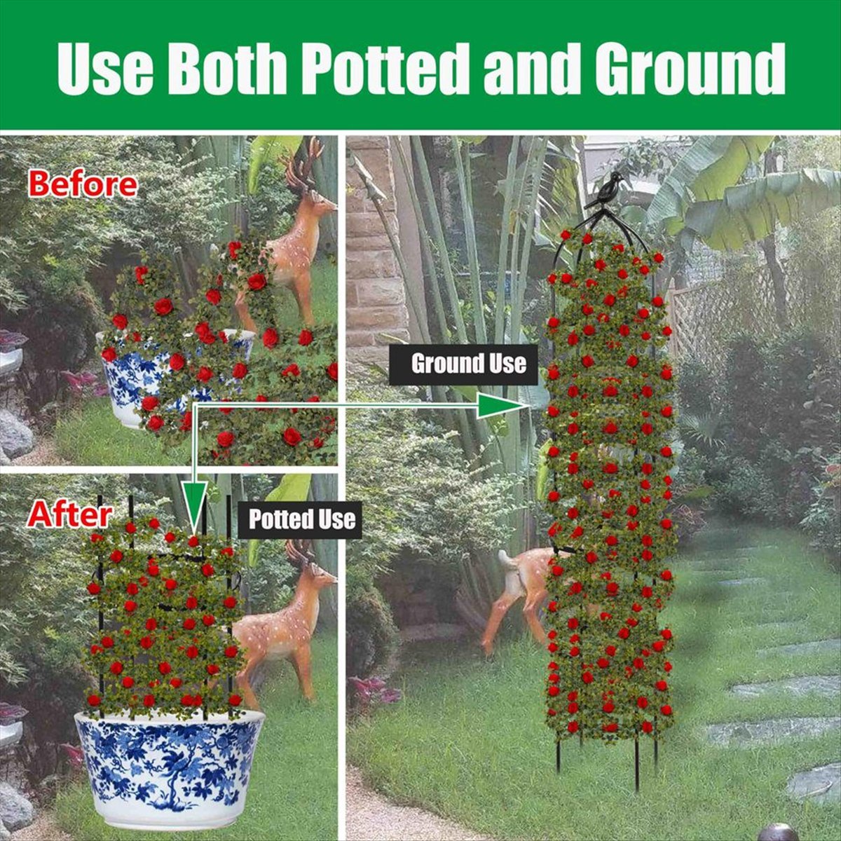 AT16 Tırmanıcı Bitki Dikme Çar - Gardening Tools B&M incelemesi ve fiyatı