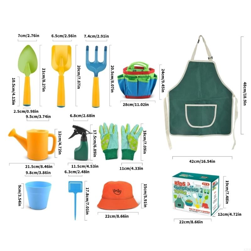 Yuvarlak Kenarlı ve Paslanmaz  - Gardening Tools For Toddlers incelemesi ve fiyatı