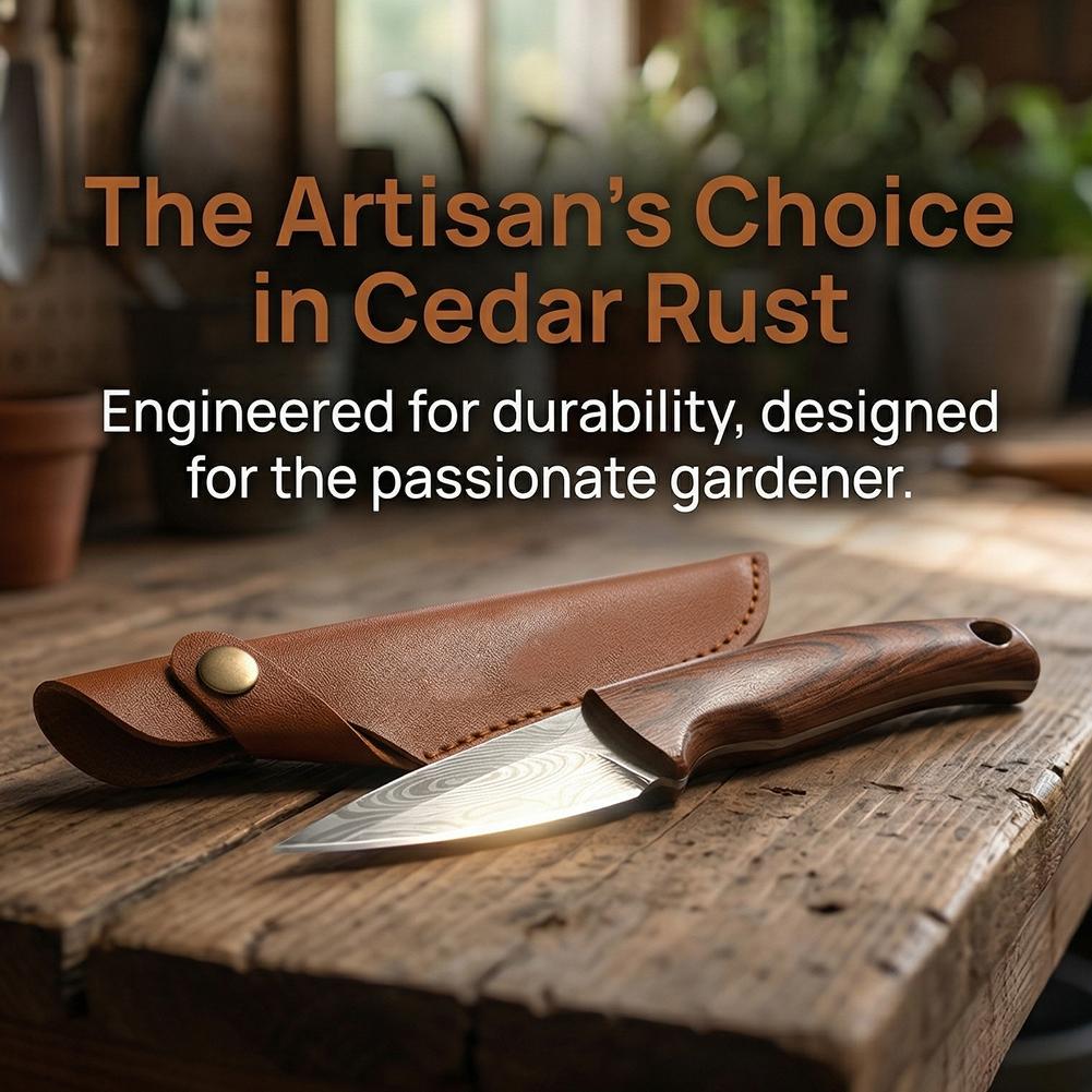 Ahşap Saplı ve Deri Kılıflı Ke - Gardening Tools For Beginners incelemesi ve fiyatı