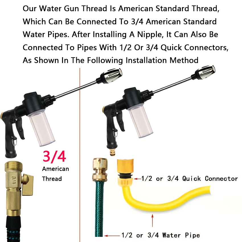 Bahçe Sulama Tabancası Hortum  - Garden Hose Nozzle incelemesi ve fiyatı