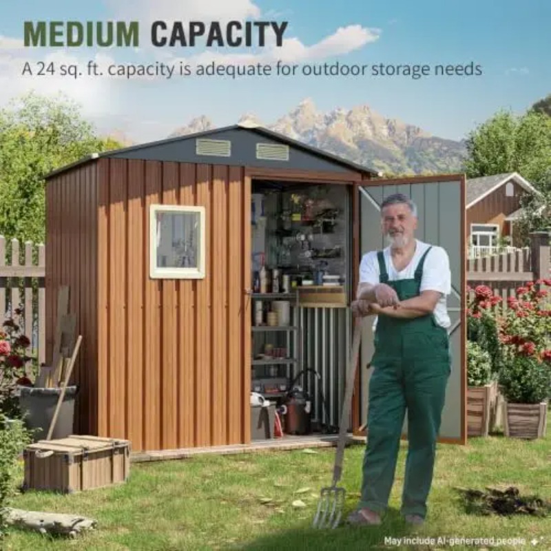 6x4 Ft Açık Hava Depolama Kulü - Gardening Tools Storage incelemesi ve fiyatı