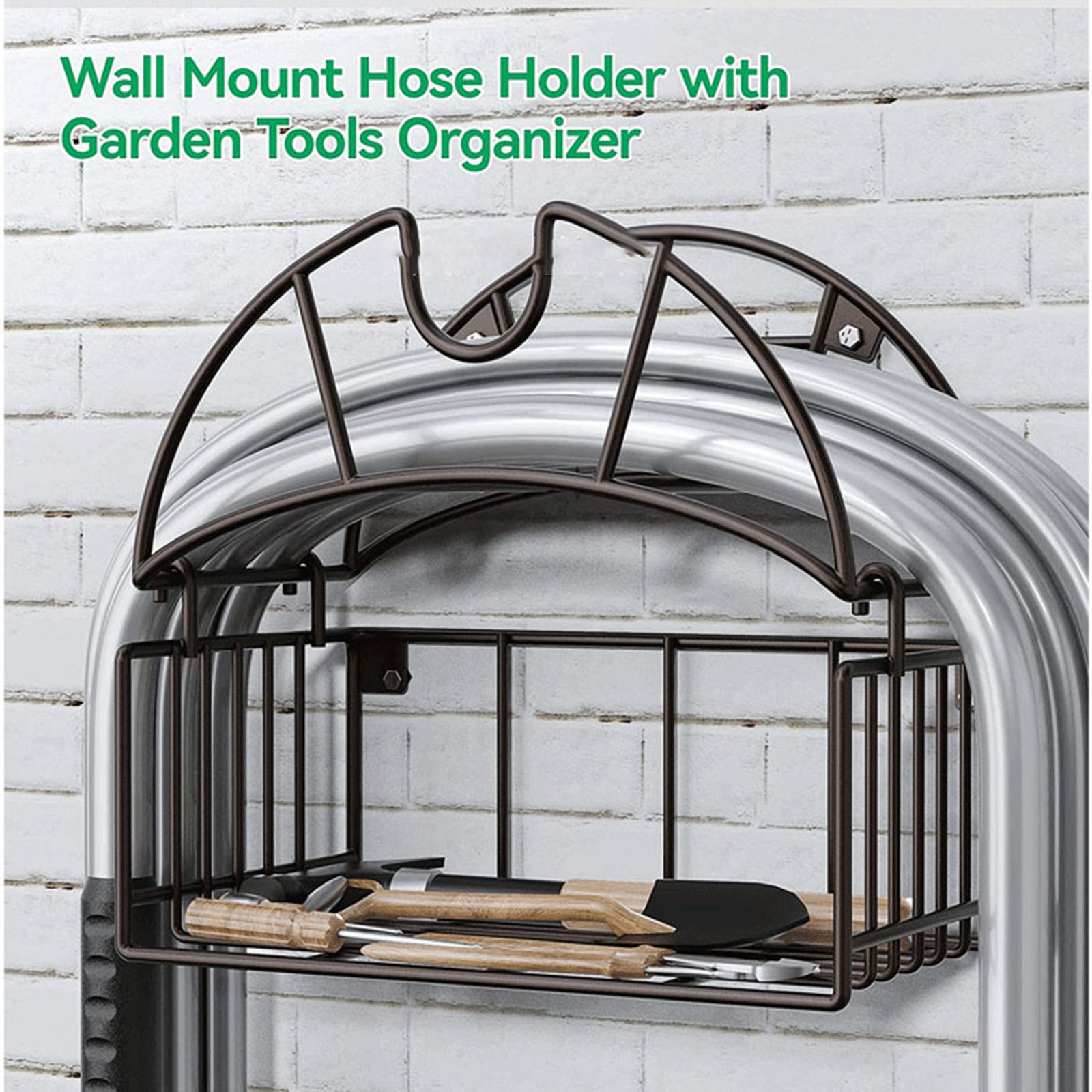 Duvara monte bahçe hortumu tut - Gardening Tools Organizer incelemesi ve fiyatı